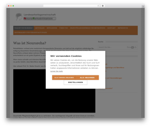 Simplee WordPress theme - neuroreha-nrw.de