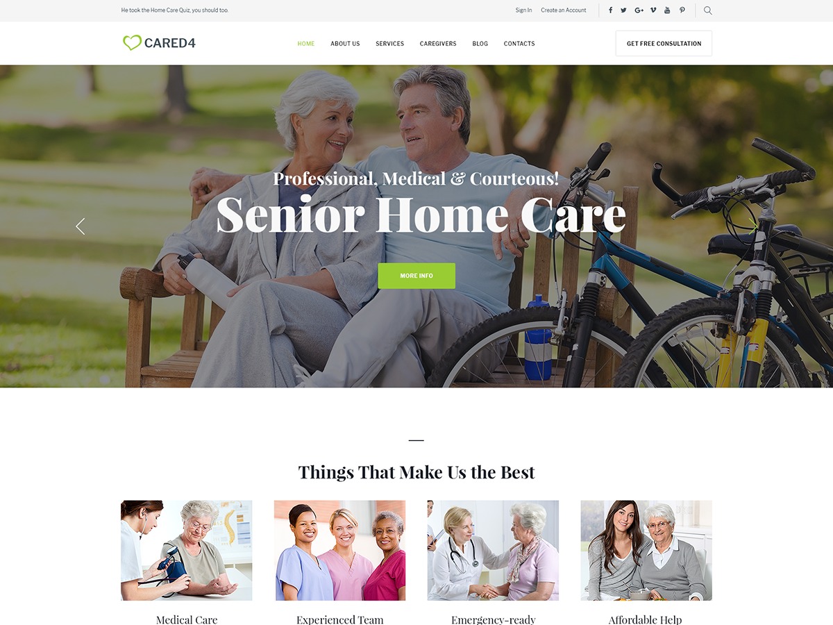 Theme WordPress Cared4 Theme WordPress Cared4