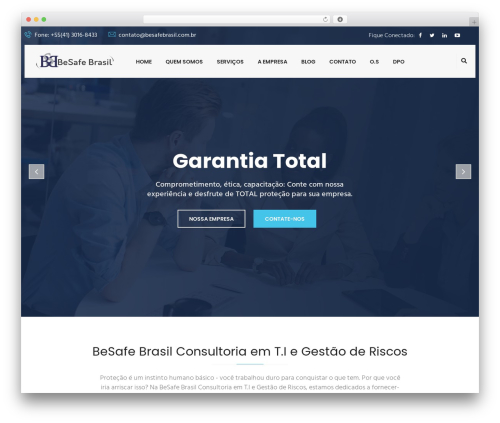 Theme WordPress Consultive - besafebrasil.com