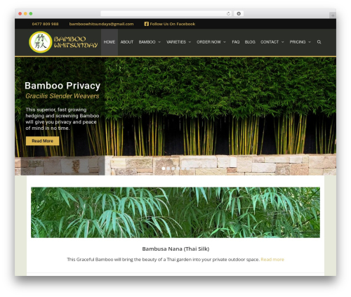 Theme WordPress GeneratePress - bambooman.com.au