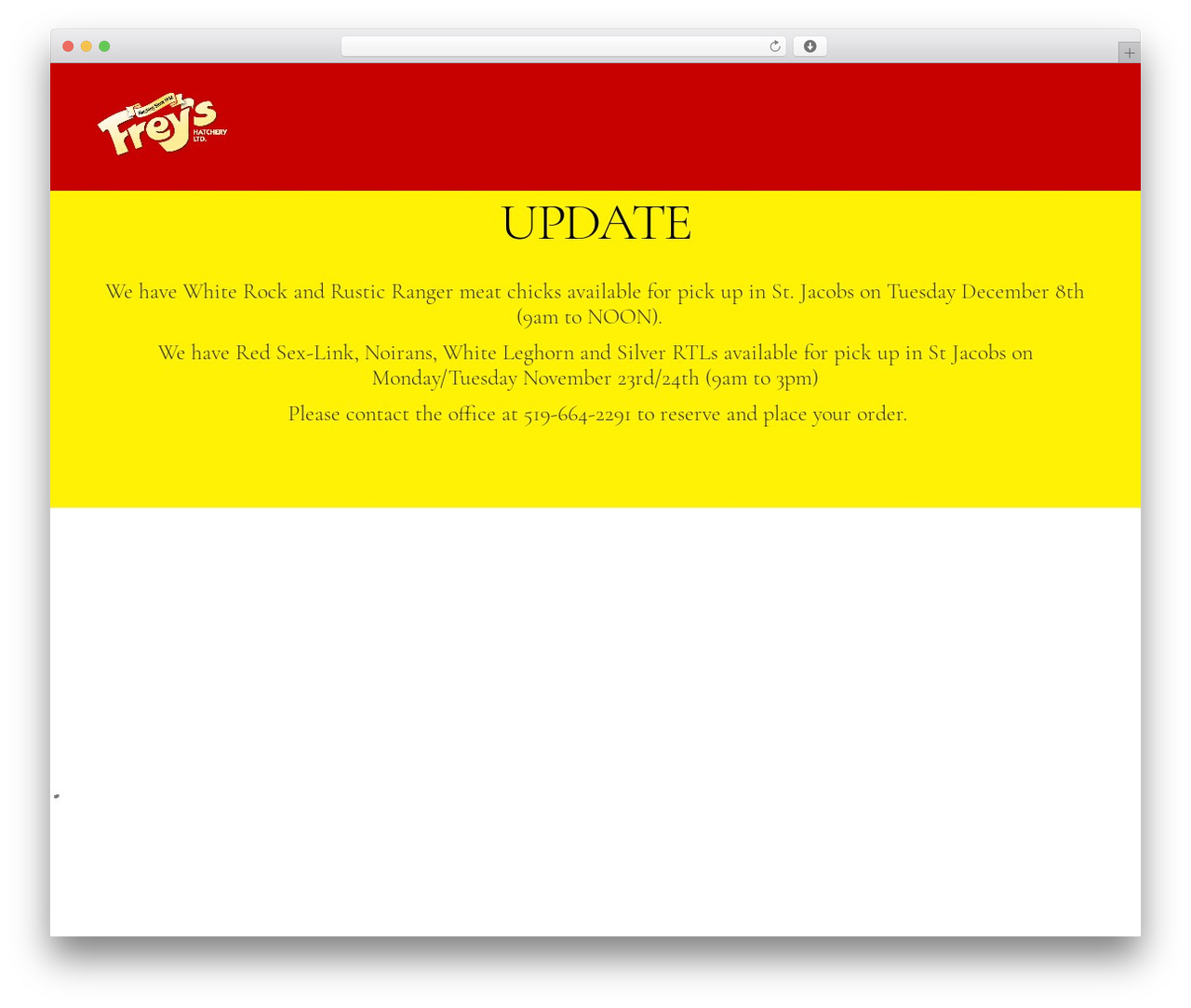 Themify Ultra theme WordPress - freyshatchery.com Themify Ultra theme WordPress - freyshatchery.com
