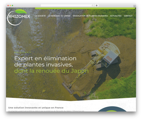 WordPress theme WP Base - www.rhizomex.com