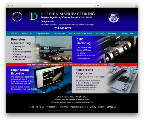Church free WP theme - dolphinmanufacturing.com