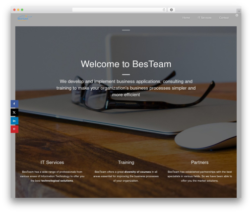 Lambda theme WordPress - besteam.ch