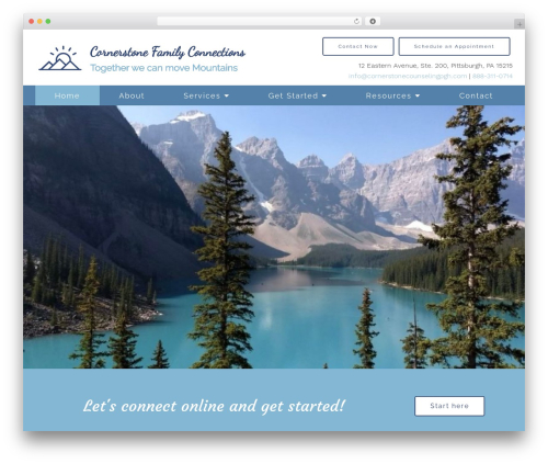 Megatheme WordPress theme - cornerstonecounselingpgh.com