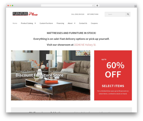 Storefront Child Theme WordPress theme design - furnitureplushome.com