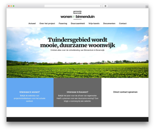Theme WordPress Binnenduin - woneninbinnenduin.nl