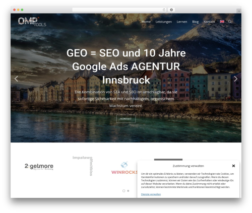 WordPress theme Engage - omp-tools.com