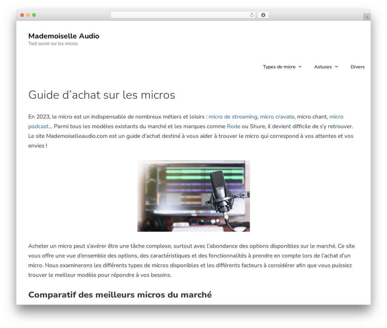 WordPress theme GeneratePress - mademoiselleaudio.com WordPress theme GeneratePress - mademoiselleaudio.com