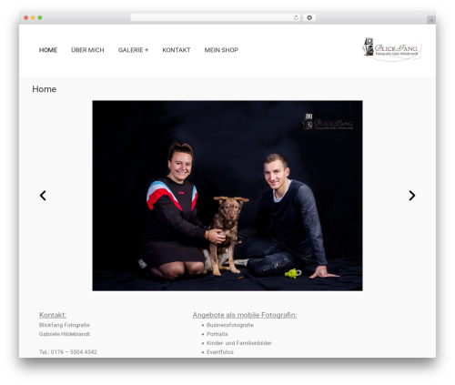 asmytheme WordPress theme - blickfang-fotostudio.com