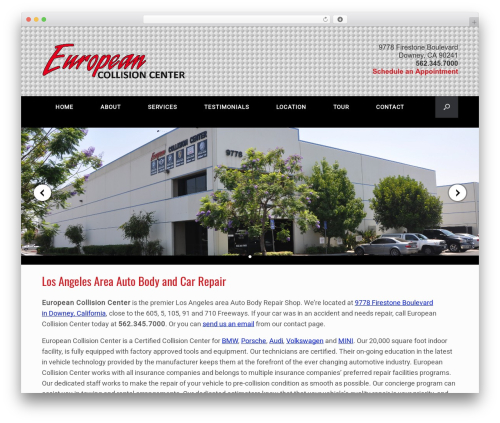 ECC WordPress theme - eurocollisioncenter.com