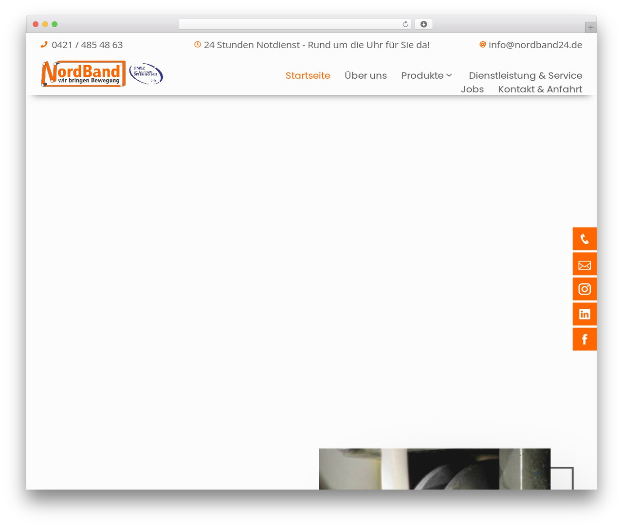 Hello Elementor WordPress theme - nordband24.de