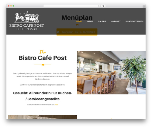 resca WordPress theme - bistrocafepost.ch