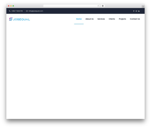 Theme WordPress JoSequal Software Solutions & Online Marketing - josequal.com