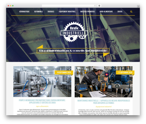 Theme WordPress Master Thème - info-industrielle.fr