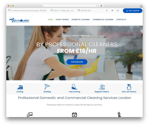 Cleaning_services core WordPress plugin - tidyhouses.co.uk