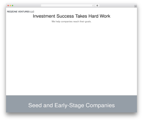 WordPress theme Scribe - redzoneventures.com
