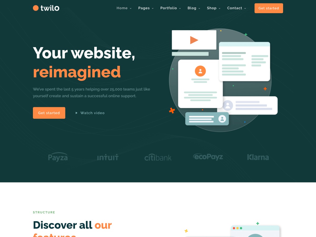 WordPress theme Twilo WordPress theme Twilo