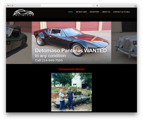 WP theme Octane Pro - faunlimited.com