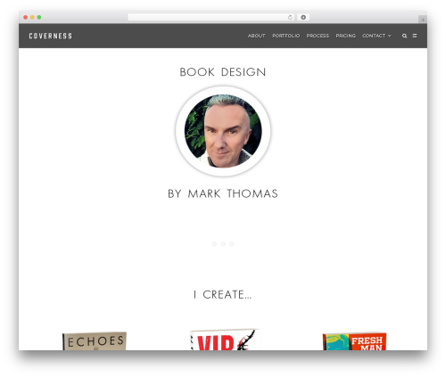 Create top WordPress theme - coverness.com