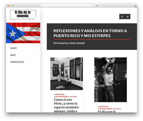 ESKIMO WordPress theme - ortizsantini.net