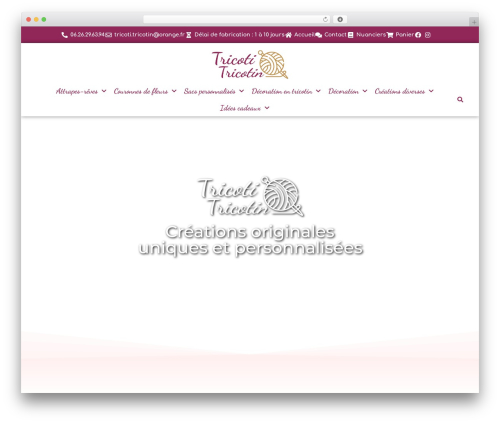 Chronopost WordPress plugin - tricotitricotin.fr