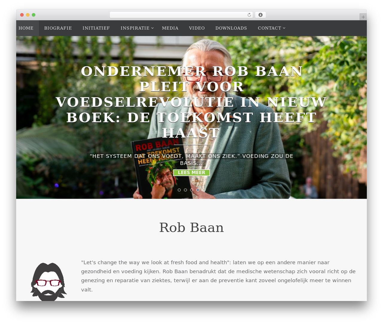 Nirvana theme WordPress - robbaan.com