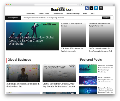 Kiante extra WordPress plugin - globalbusinessicon.com