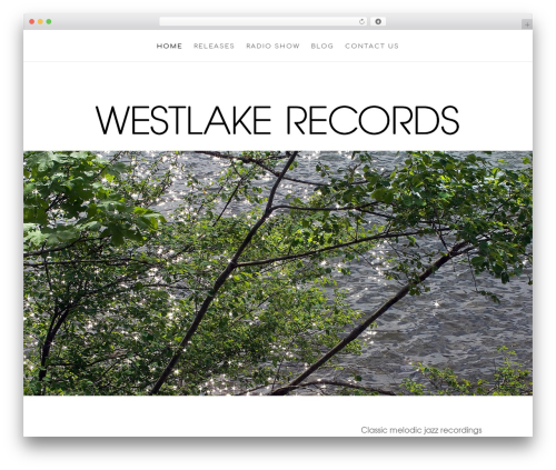 WordPress theme Divi - westlakerecords.com