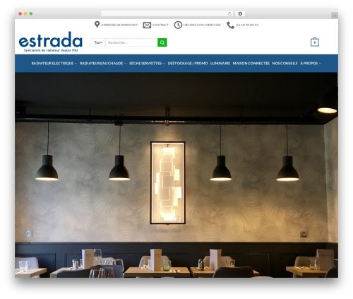 WordPress theme Flatsome - estrada.fr