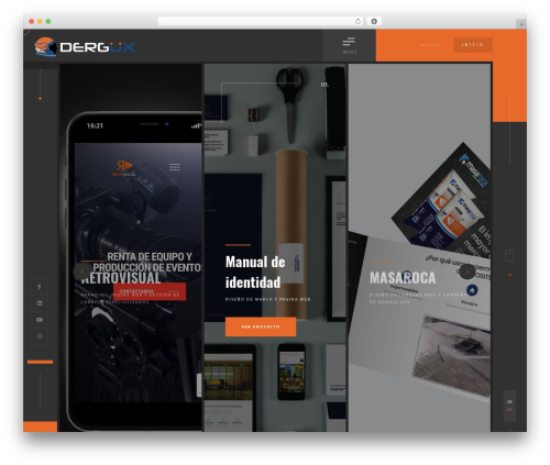 WordPress theme Zonar - dergux.com