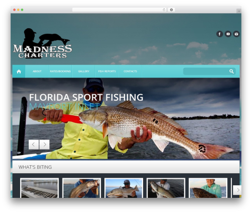 cherry theme WordPress - madnesscharters.com