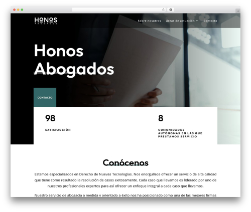 Exclusive divi WordPress plugin - honosabogados.info