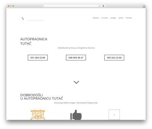 Divi top WordPress theme - autopraonica.hr