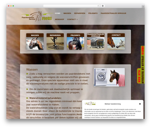 Bne flyout WordPress plugin - paardendekenservice.nl