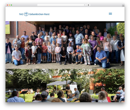 FeG Theme WordPress website theme - feg-gelsenkirchen.de