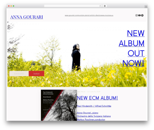 FotaWP WordPress page theme - gourari.com