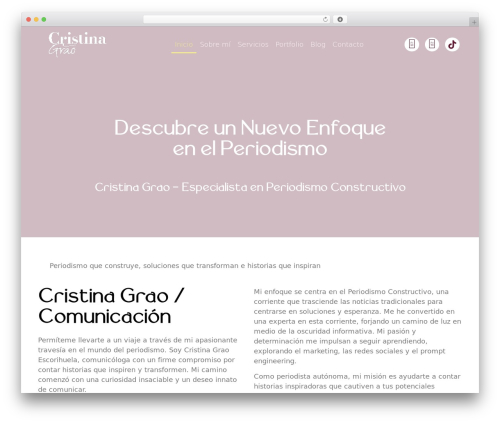 Elementor addon components WordPress plugin - cristinagrao.com