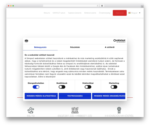 Hello Elementor WP theme - simpact.hu