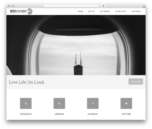 Minimum Pro Theme WordPress website theme - myinnerg.com