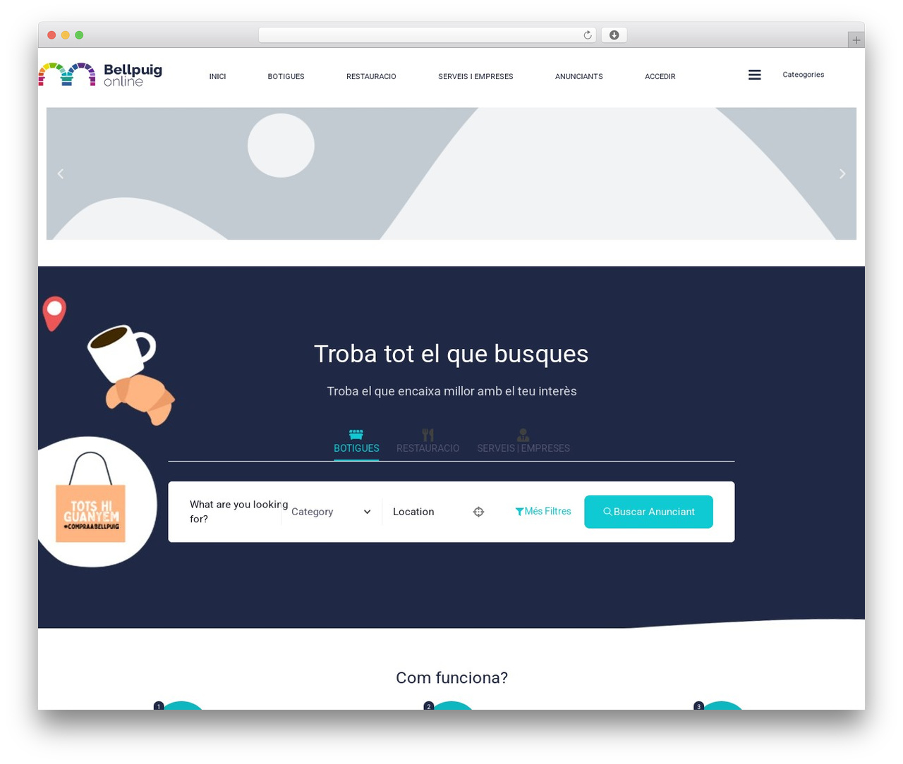 OneListing Pro WordPress theme - bellpuigonline.cat