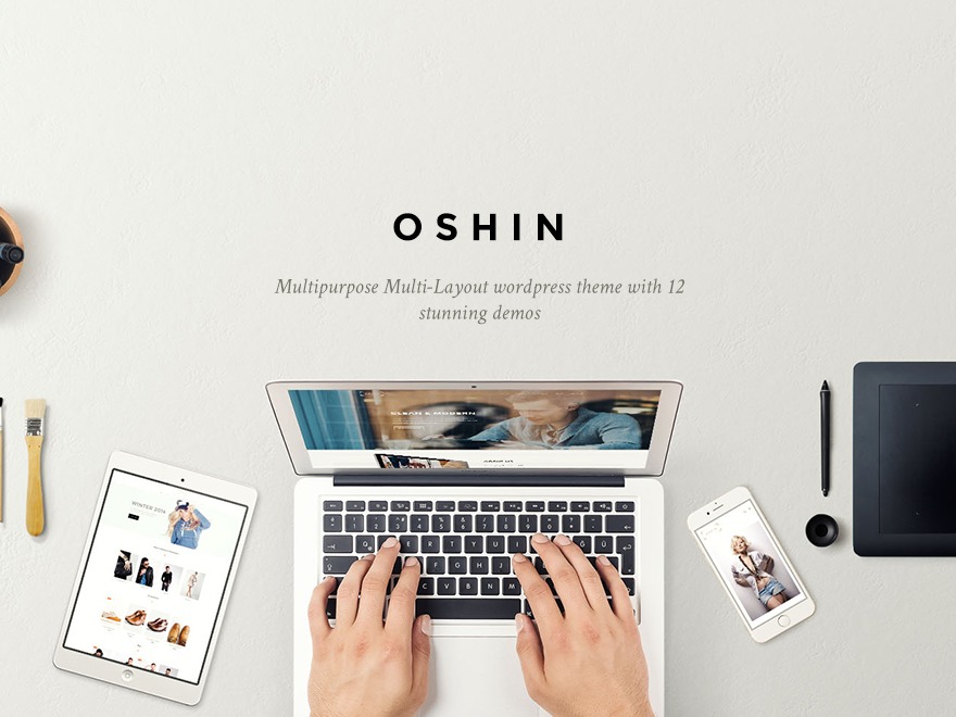 Oshin WordPress theme