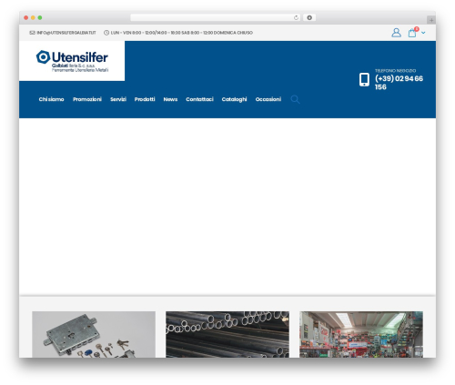 Porto WordPress theme - utensilfergalbiati.it