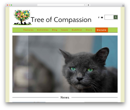 SimpleMag WordPress theme - treeofcompassion.org.au