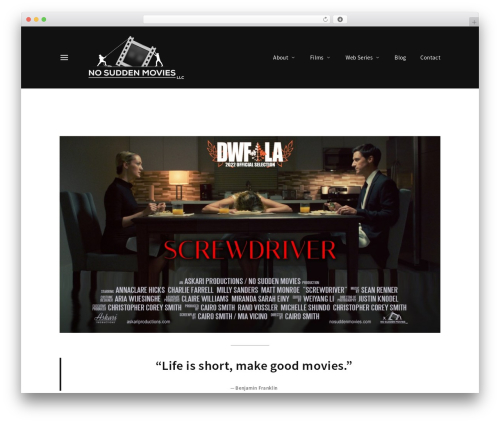 Theme WordPress Noxe - nosuddenmovies.com