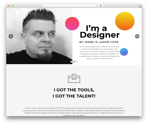 Theme WordPress Flora - studiofoor.com