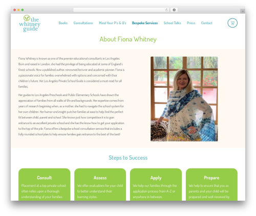 Theme WordPress Smarty - thewhitneyguide.com