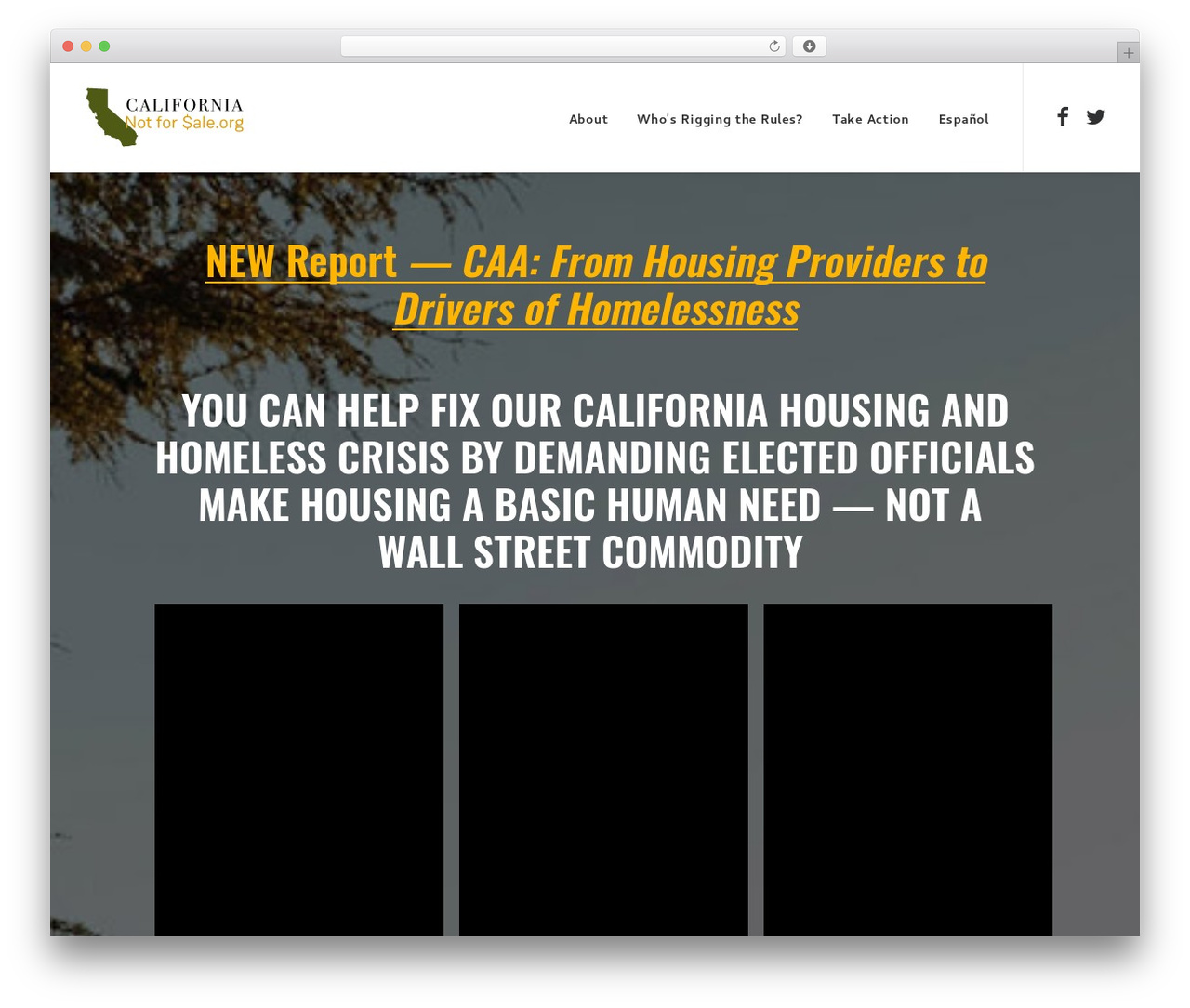 Uncode WordPress theme - californianotforsale.org Uncode WordPress theme - californianotforsale.org