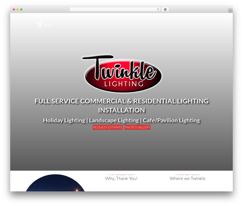 WordPress theme Beaver Builder Theme - twinkleholidaylighting.com
