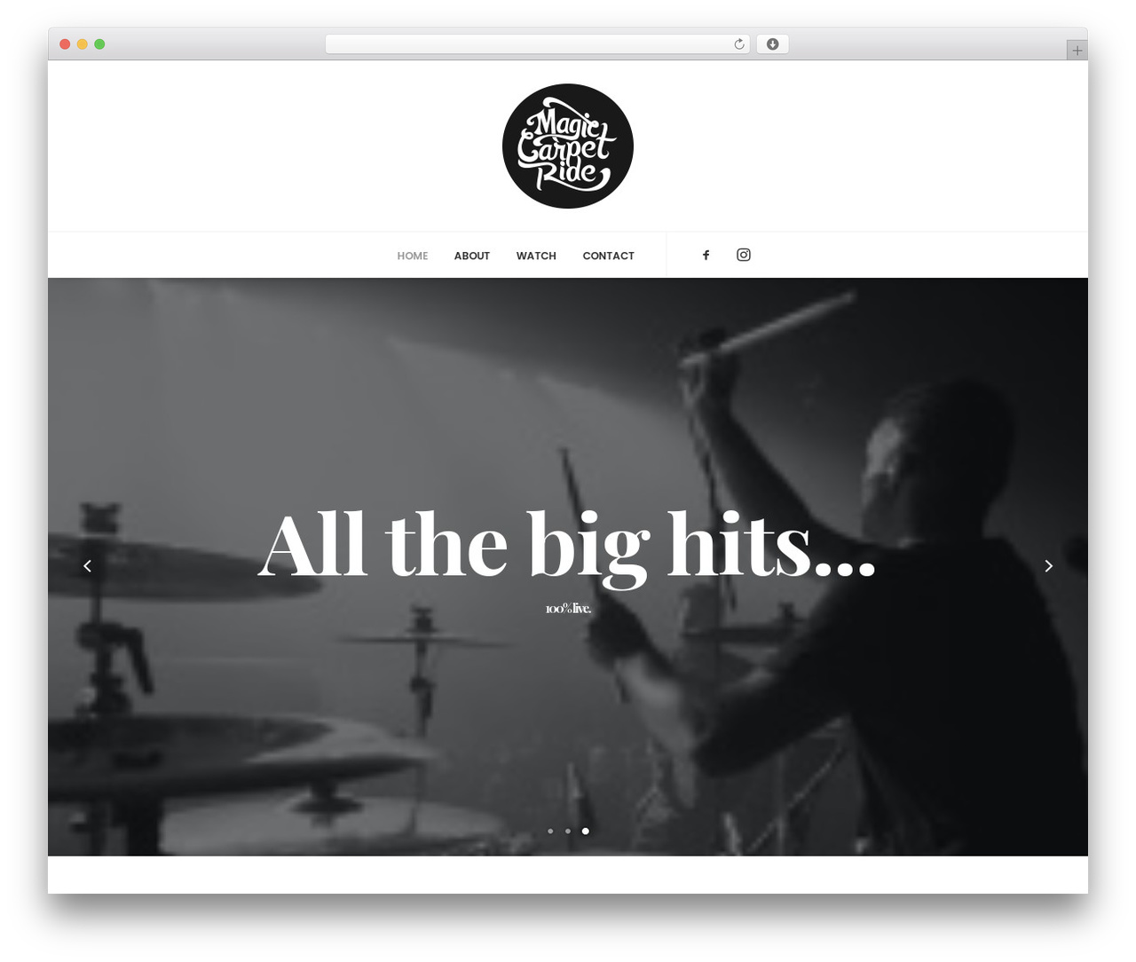 WP theme Uncode - magiccarpetride.com.au